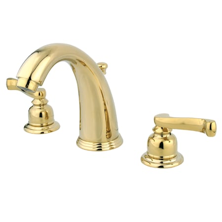 Kingston Brass Widespread Bathroom Faucet, Polished Brass GKB982FL